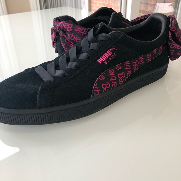 barbie puma shoes pink
